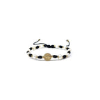 Cultured Freshwater Pearl Bracelet With St Benedict Medal on Adjustable Red String for Women