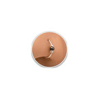 Tiny and Thin Silver Nose Ring - 24 Gauge 7 mm nose piercing hoop - sterling silver nose ring
