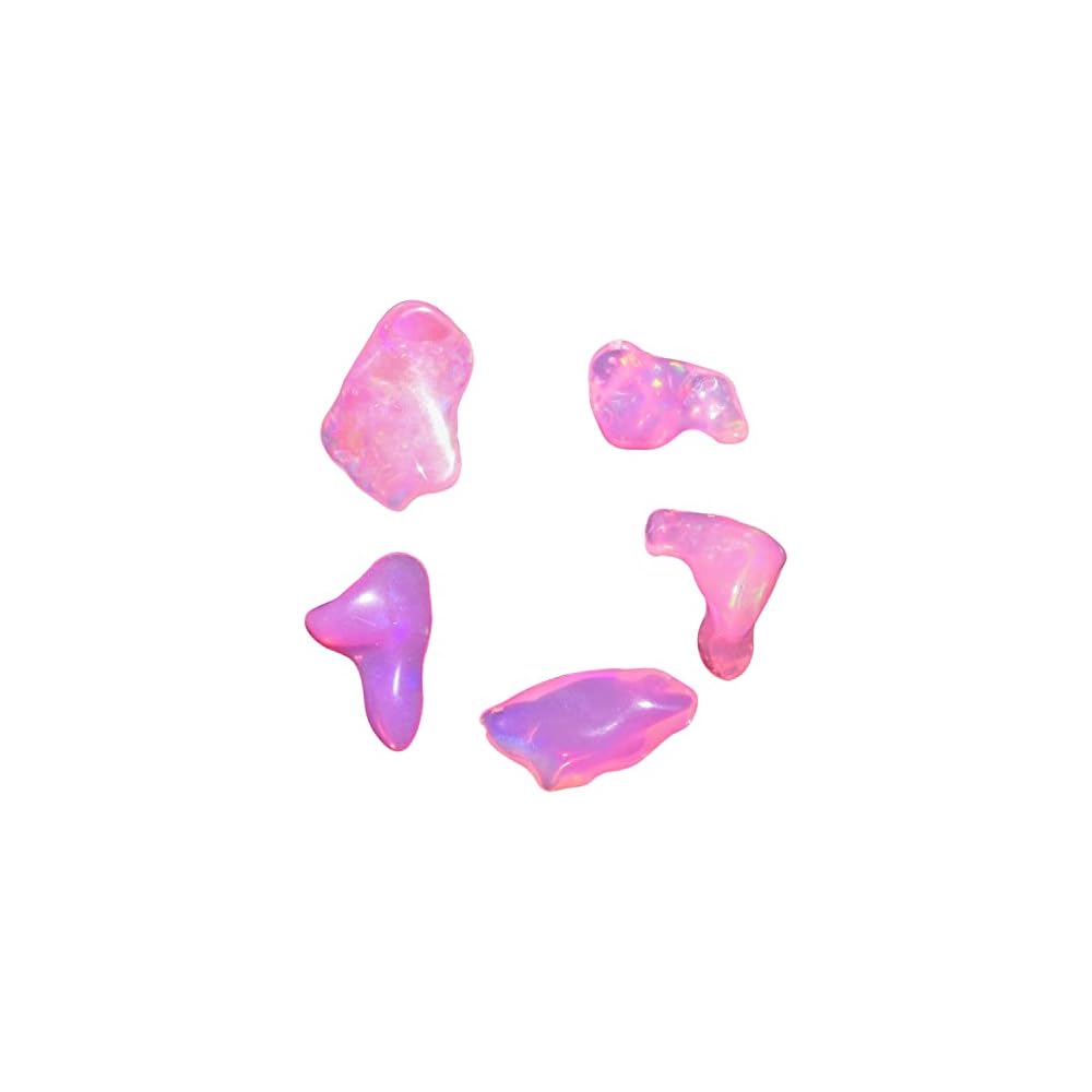 5pcs Raw Natural Gemstone Crystal Chakra Healing Crystal, Rough Birthstone, Jewelry Making Supplies, Birthday Christmas Gifts, DIY Crafts