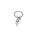 Bathing suit keychain, bathing suit charm, bikini keychain, personalized keychain, initial keychain, initial charm, customized, monogram
