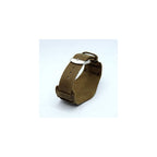 G1041 Model - soft thin handmade leather watch strap with bund pad unstitched 18 mm 16mm lugs retro style design