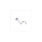 OUFER 925 Sterling Silver Small Nose Rings, 20G Nose Studs, Nostril Nose Piercing Jewelry, Screw Nose Rings For Women Men, Hypoallergenic Nose Rings Studs with Tiny CZ Diamond