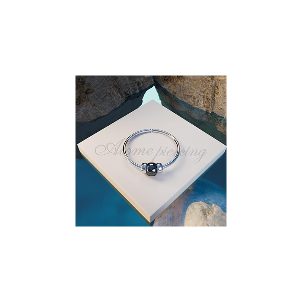 Tiny and Thin Silver Nose Ring - 24 Gauge 7 mm nose piercing hoop - sterling silver nose ring