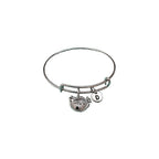 Noah's ark bangle, Noah's ark charm bracelet, expandable bangle, charm bangle, personalized bracelet, initial bracelet, monogram
