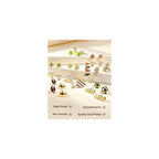 Sports Earrings for Women, 18K Gold Plated Stud Earring Set Jewelry Gifts