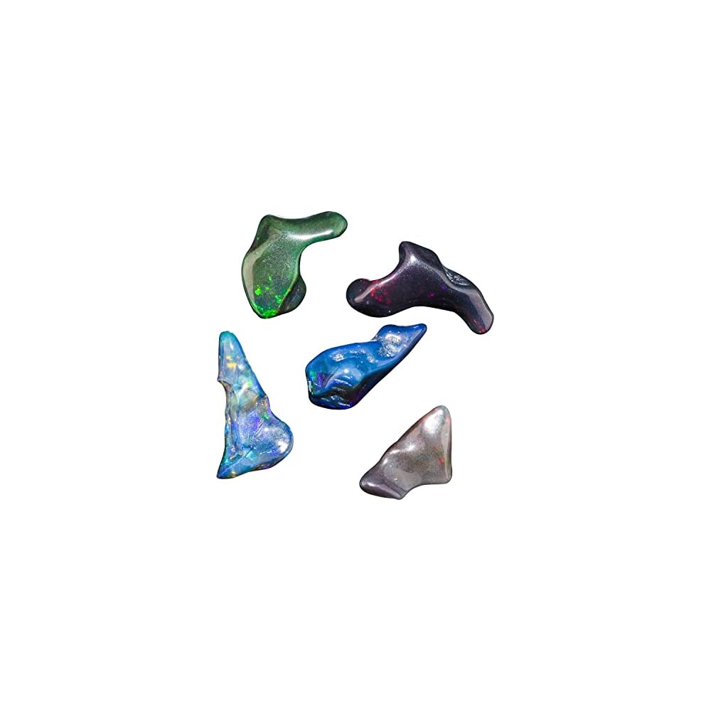 5pcs Raw Natural Gemstone Crystal Chakra Healing Crystal, Rough Birthstone, Jewelry Making Supplies, Birthday Christmas Gifts, DIY Crafts