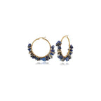 Handmade Crystals Earrings for Women 14K Gold-Plated Wire Wrapped Healing Tumbled Stone Eardrop Earrings Boho Natural Raw Amethyst Earrings Healing Crystals Earrings
