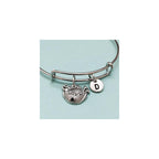 Noah's ark bangle, Noah's ark charm bracelet, expandable bangle, charm bangle, personalized bracelet, initial bracelet, monogram
